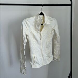 lululemon define jacket light yellow size 4